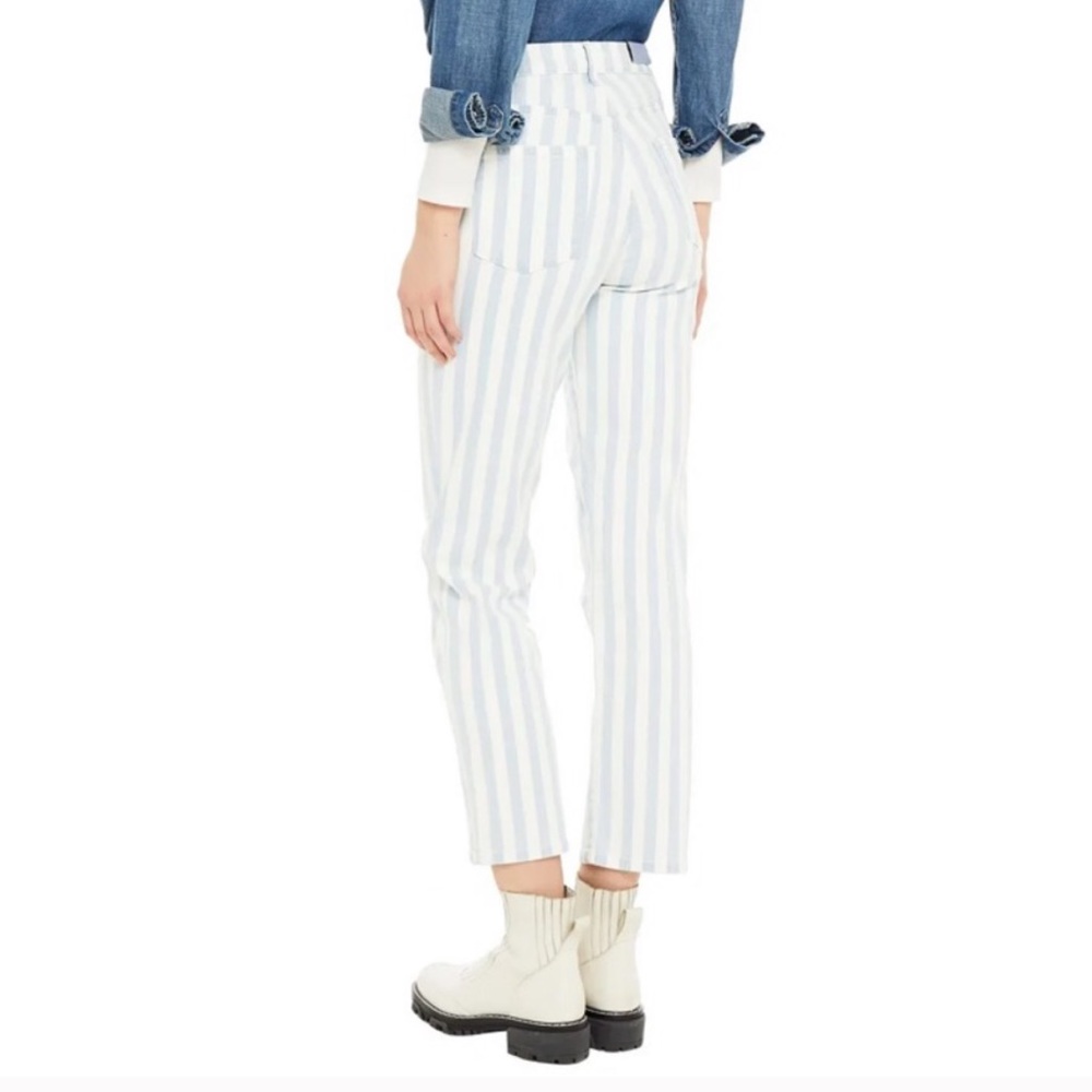 J Brand Jules High Rise Striped Denim NWT - Picture 2 of 5